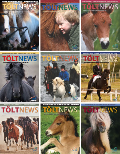 Magazine Covers from previous issues of ToltNews